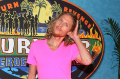 Television personality Tyson Apostol attends the 'Survivor: Heroes Vs Villains' finale reunion show at Ed Sullivan Theater