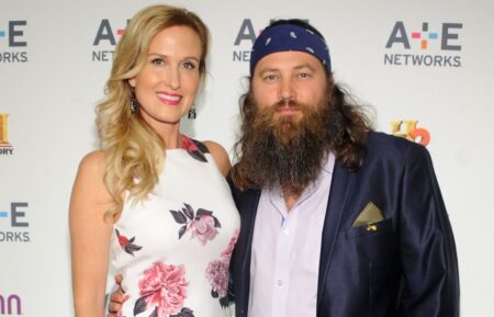 Willie and Korie Robertson attends 2015 A+E Networks Upfront