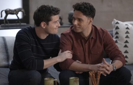 Ronen Rubinstein as T.K. and Rafael Silva as Carlos — '9-1-1' Lone Star' Season 4 Episode 12
