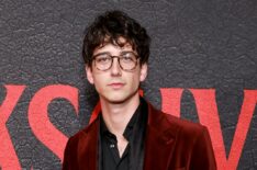 Milo Manheim attends Tristar Pictures' 'Thanksgiving' LA Fan Screening at Vista Theatre on November 14, 2023 in Los Angeles, California.