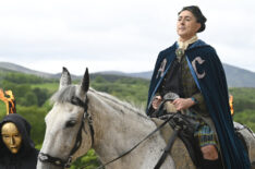 Alan Cumming on horseback in The Traitors - Season 3 - 'Let Battle Commence'