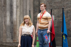 Natalie Quarry as Rosalind Clifford and Daniel Laurie as Reggie Jackson in ‘Call the Midwife’ Season 14 Episode 5