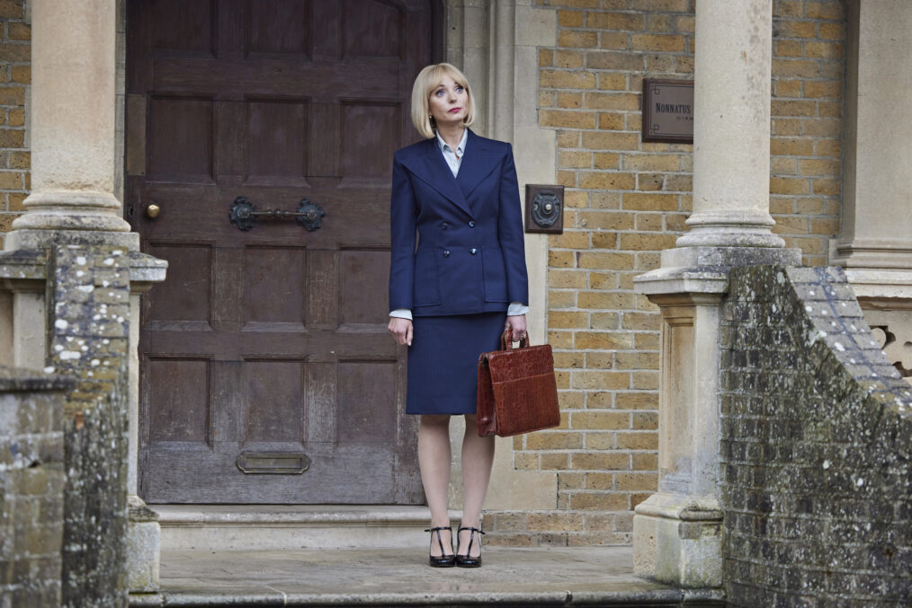 Helen George as Trixie Aylward in 'Call the Midwife' Season 14 Episode 3