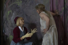 Helen George as Trixie Aylward and Abigail Hood as Arlene Brewer in 'Call the Midwife' - Season 14, Episode 2