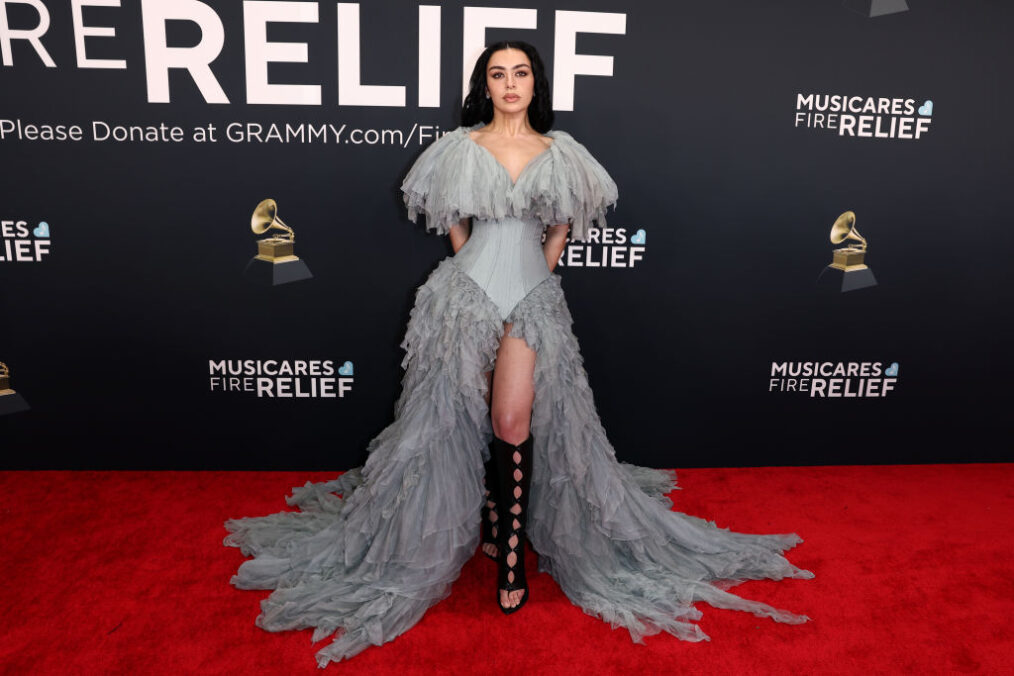 Charli XCX attends the 67th Annual Grammy Awards on February 2, 2025 in Los Angeles
