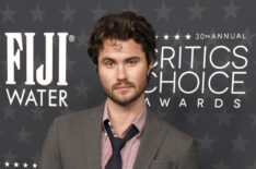 Chase Stokes attends the 30th Annual Critics Choice Awards at Barker Hangar on February 07, 2025 in Santa Monica, California.