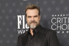 David Harbour attends the 30th Annual Critics Choice Awards at Barker Hangar on February 07, 2025 in Santa Monica, California.