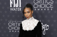 Delainey Hayles attends the 30th Annual Critics Choice Awards at Barker Hangar on February 07, 2025 in Santa Monica, California.
