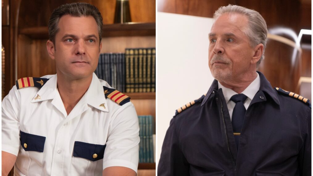 Joshua Jackson and Don Johnson
