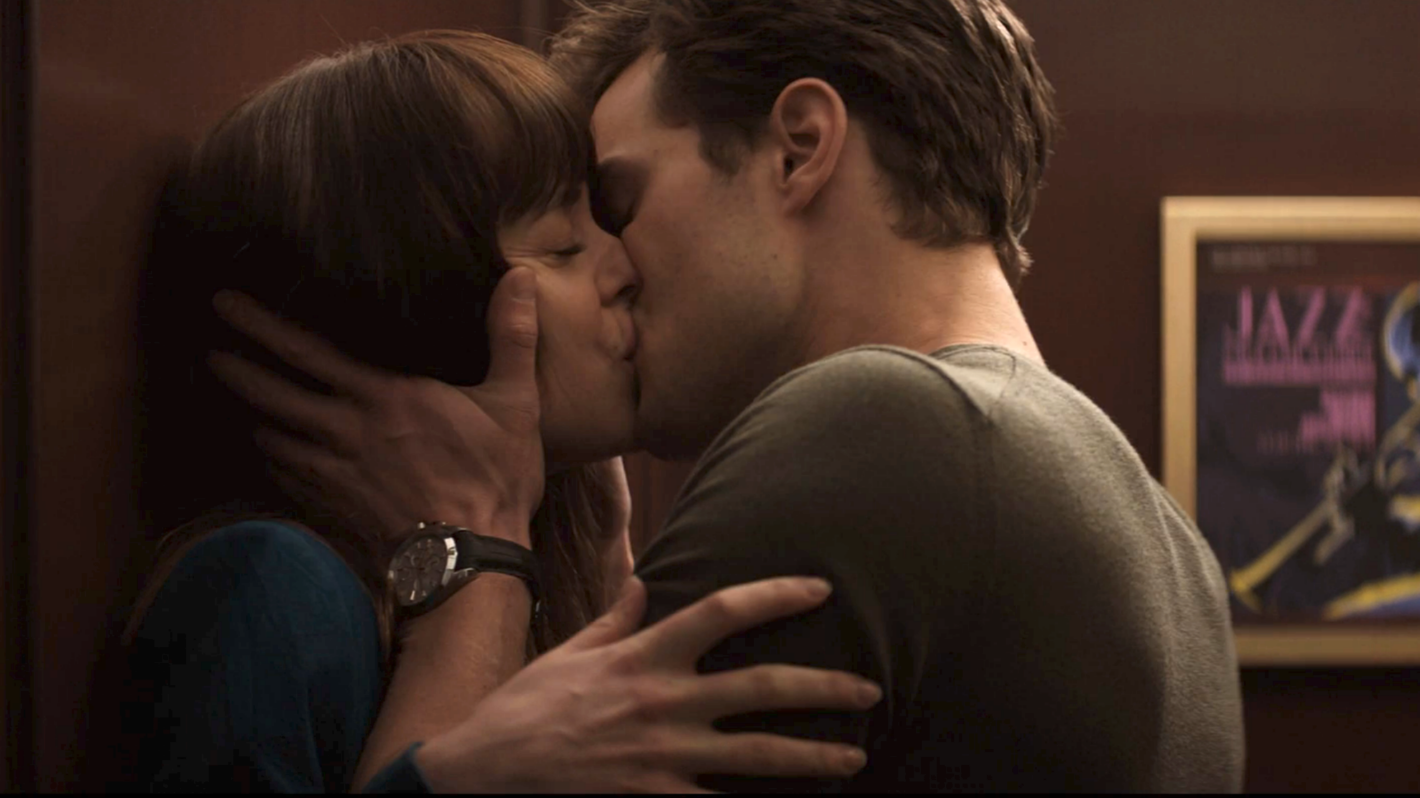 Dakota Johnson and Jamie Dornan in 