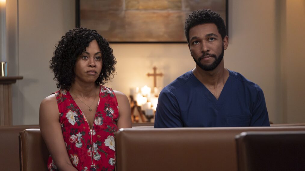 Vinessa Antoine and Anthony Hill in Grey's Anatomy - 'Hit the Floor'