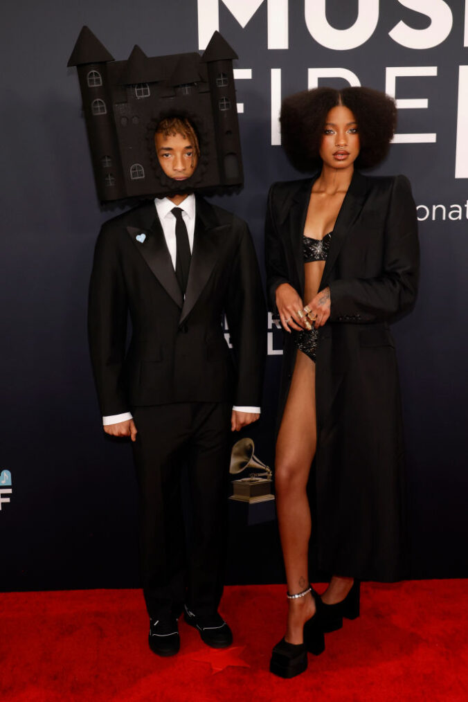 Jaden Smith and Willow Smith attend the 67th Grammy Awards on February 2, 2025 in Los Angeles