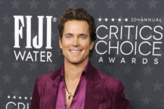 Matt Bomer attends the 30th Annual Critics Choice Awards at Barker Hangar on February 07, 2025 in Santa Monica, California.