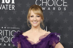 Melissa Rauch attends the 30th Annual Critics Choice Awards at Barker Hangar on February 07, 2025 in Santa Monica, California.