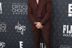 Orlando Bloom attends the 30th Annual Critics Choice Awards at Barker Hangar on February 07, 2025 in Santa Monica, California.