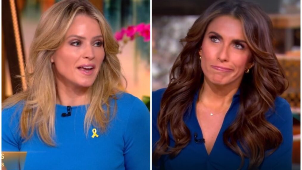 Sara haines and Alyssa Farah Griffin on The View