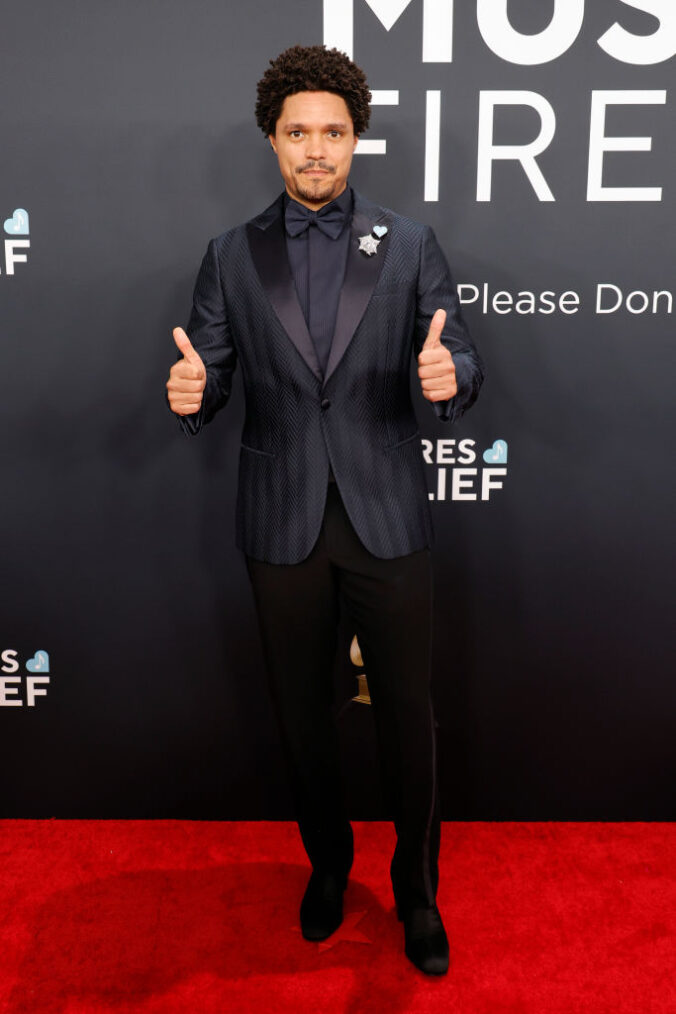 Host Trevor Noah attends the 67th Grammy Awards on February 2, 2025 in Los Angeles