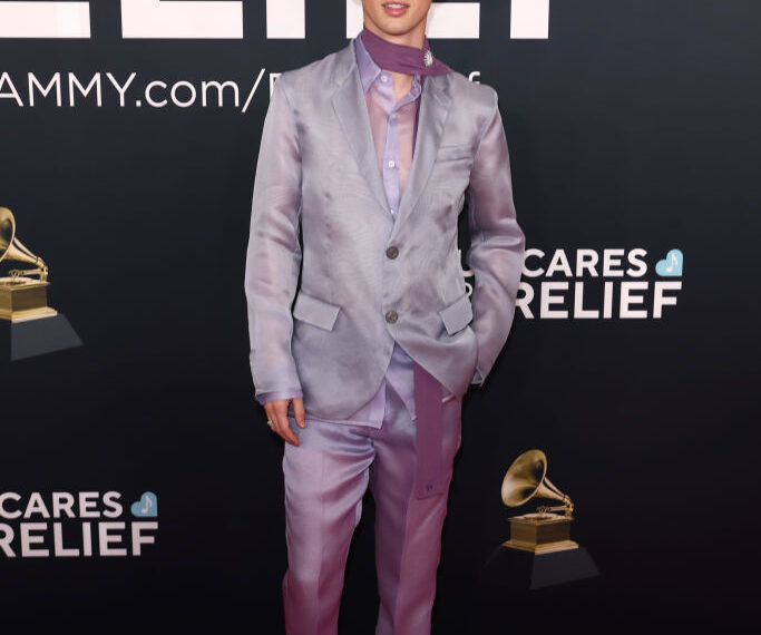 Troye Sivan attends the 67th Annual Grammy Awards on February 2, 2025 in Los Angeles