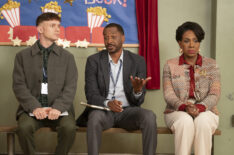 Chris Perfetti, Jerry Minor, and Sheryl Lee Ralph in 'Abbott Elementary' Season 4 Episode 13 - 'Science Fair'