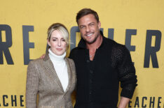 Catherine Ritchson and Alan Ritchson attend the red carpet and fan screening for Prime Video's 'Reacher' Season Two