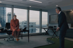 Alan Ruck as twins Bill and Peter Hepson in 'Elsbeth' Season 2 Episode 10 - 'Finance Bros'