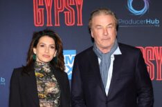 Hilaria Baldwin and Alec Baldwin attend 'Gypsy' Broadway Opening Night at Majestic Theatre