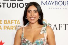 Aminah Nieves attends The BAFTA Tea Party presented by Delta Air Lines, Virgin Atlantic and BBC Studios Los Angeles Productions at The Maybourne Beverly Hills on January 13, 2024 in Beverly Hills, California.