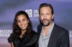 Marilee Fiebig and Andrew Shue attend the 2024 Grassroot Soccer World AIDS Day Gala