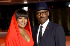 Angela Bassett and Courtney B. Vance attend the 3rd Annual Academy Museum Gala at Academy Museum of Motion Pictures on December 03, 2023 in Los Angeles, California.