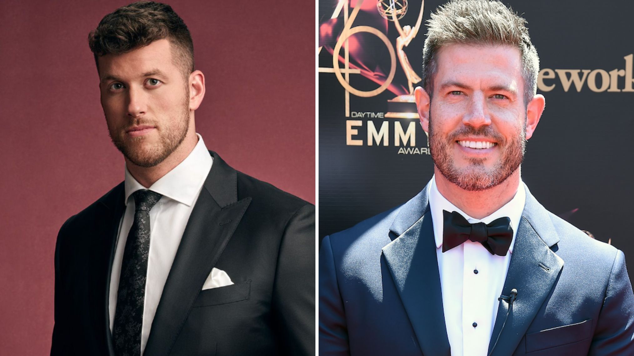 Clayton Echard on The Bachelor, Jesse Palmer at the Emmys
