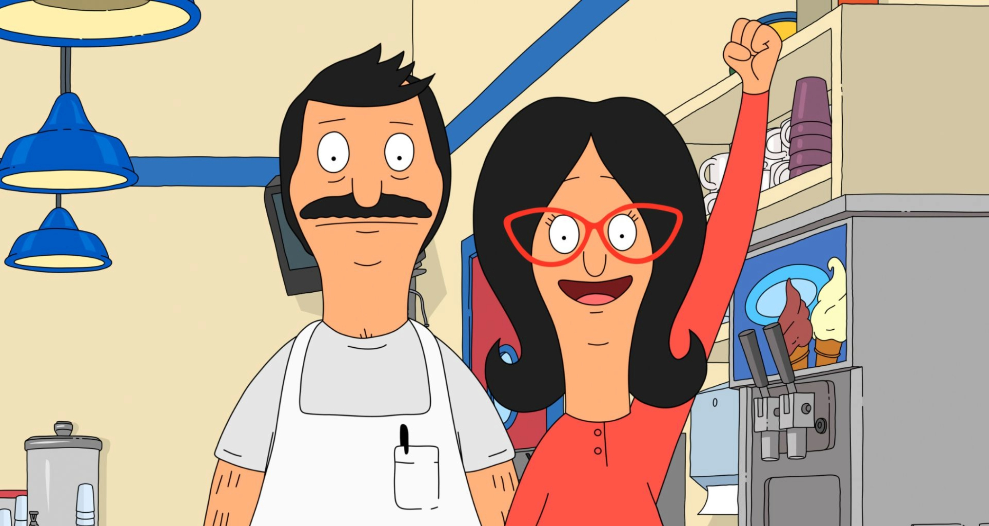 Bob (H. Jon Benjamin) and Linda Belcher (John Roberts) in 