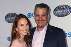 Amber Mariano and Rob Mariano attend the premiere of CBS' 'Survivor' 20th Season