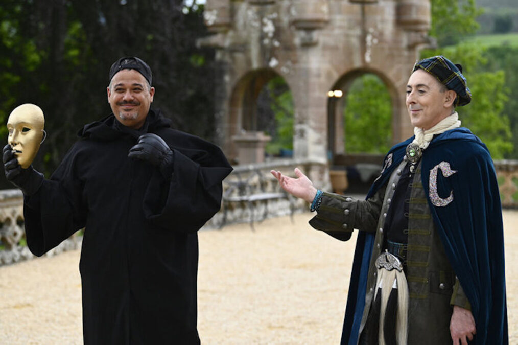 Boston Rob and Alan Cumming in 'The Traitors' Season 3