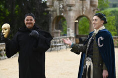 Boston Rob and Alan Cumming in 'The Traitors' Season 3