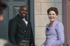 Daniel Francis and Ruth Gemmell in 'Bridgerton' Season 4