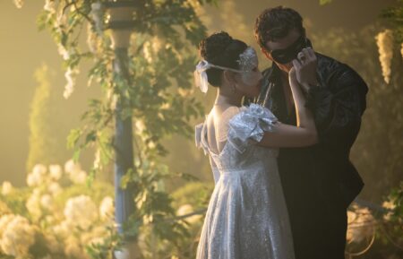 Yerin Ha and Luke Thompson in 'Bridgerton' Season 4