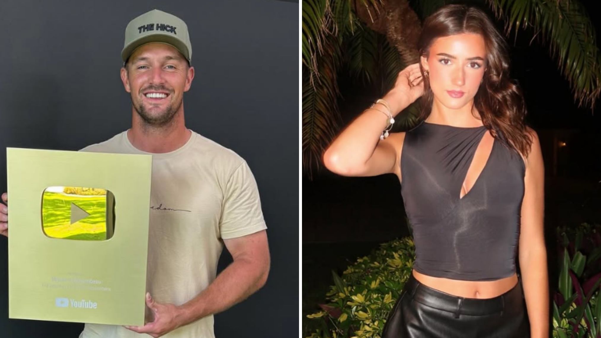 Bryson DeChambeau and girlfriend Lillia Schneider