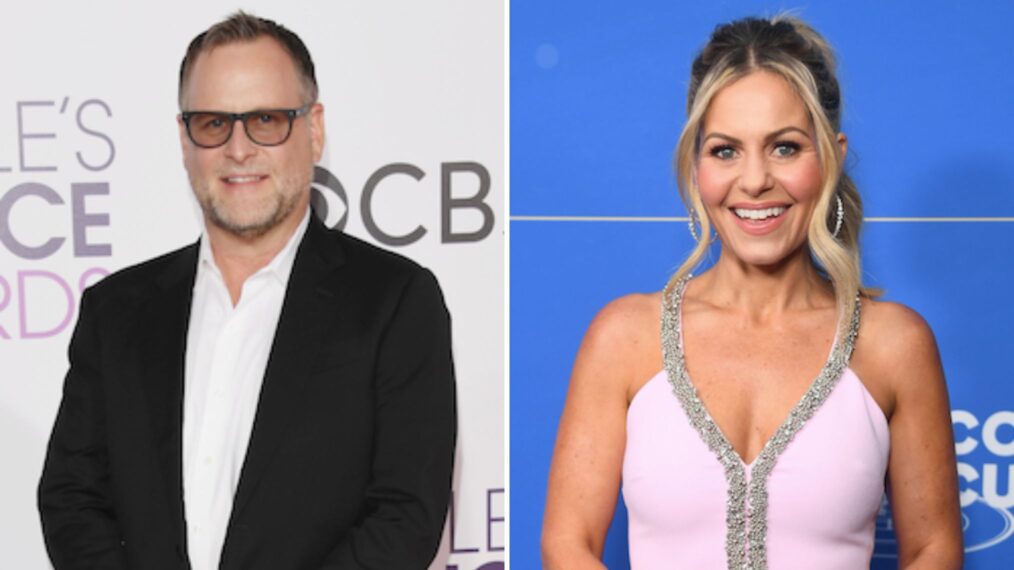 Comedian Dave Coulier attends the People's Choice Awards 2017, Candace Cameron Bure attends Cool Comedy Hot Cuisine Benefitting The Scleroderma Research Foundation