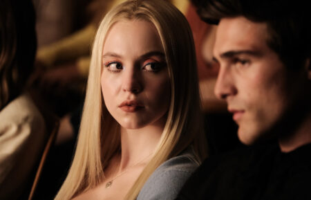 Sydney Sweeney as Cassie and Jacob Elordi as Nate in Euphoria Season 2