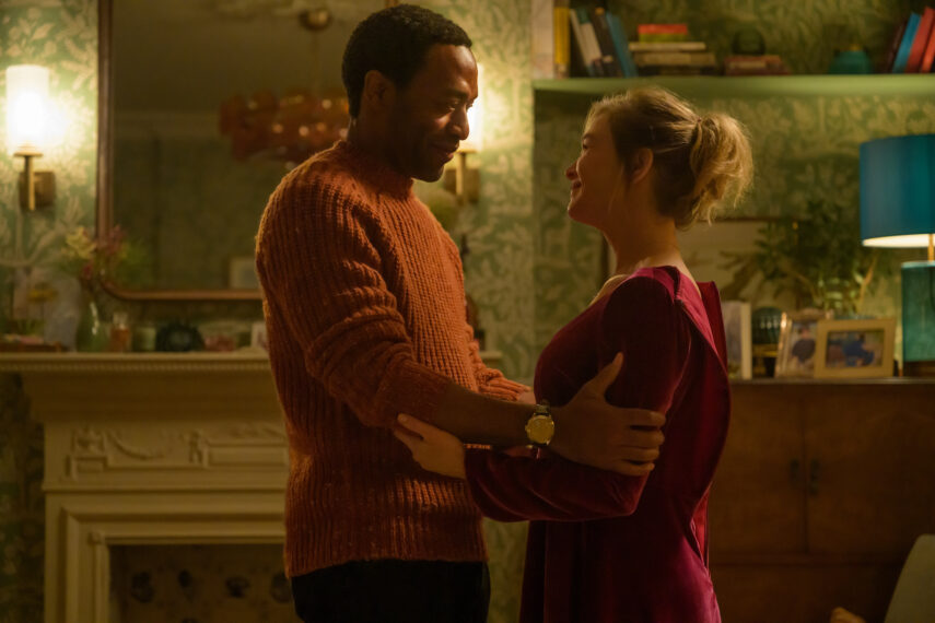 Chiwetel Ejiofor and Renée Zellweger in 'Bridget Jones: Mad About the Boy.'