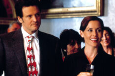Colin Firth and Embeth Davidtz in Bridget Jones’s Diary, 2001