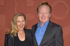 Liza Powel O'Brien and Conan O'Brien attend HBO & Max Post-Emmy Reception