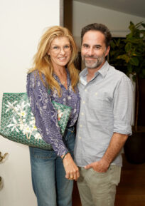 Connie Britton and David Windsor attend as Soho House opens Soho.Home.Studio Melrose at Soho.Home.Studio Melrose on August 17, 2022 in West Hollywood, California.