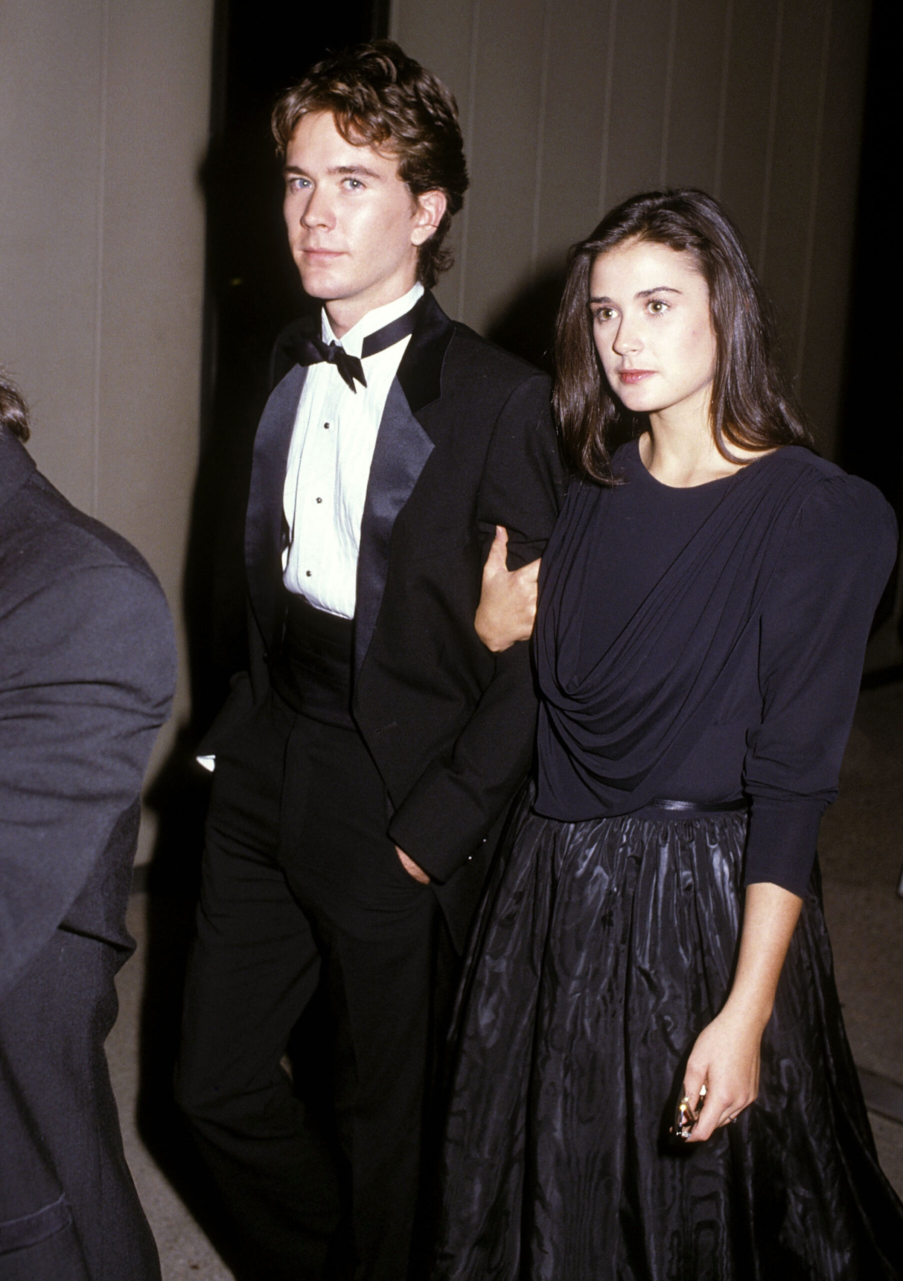 Timothy Hutton and actress Demi Moore attend the Sixth Annual Carousel Ball