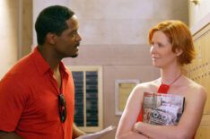 Blair Underwood and Cynthia Nixon in Sex and the City