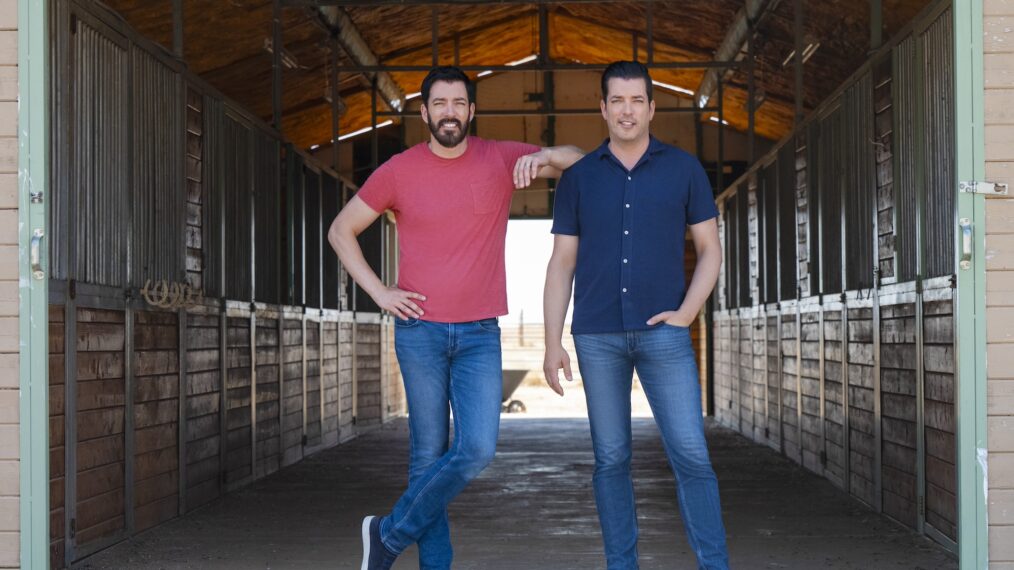 Drew and Jonathan Scott for their new show 'Chasing the West'