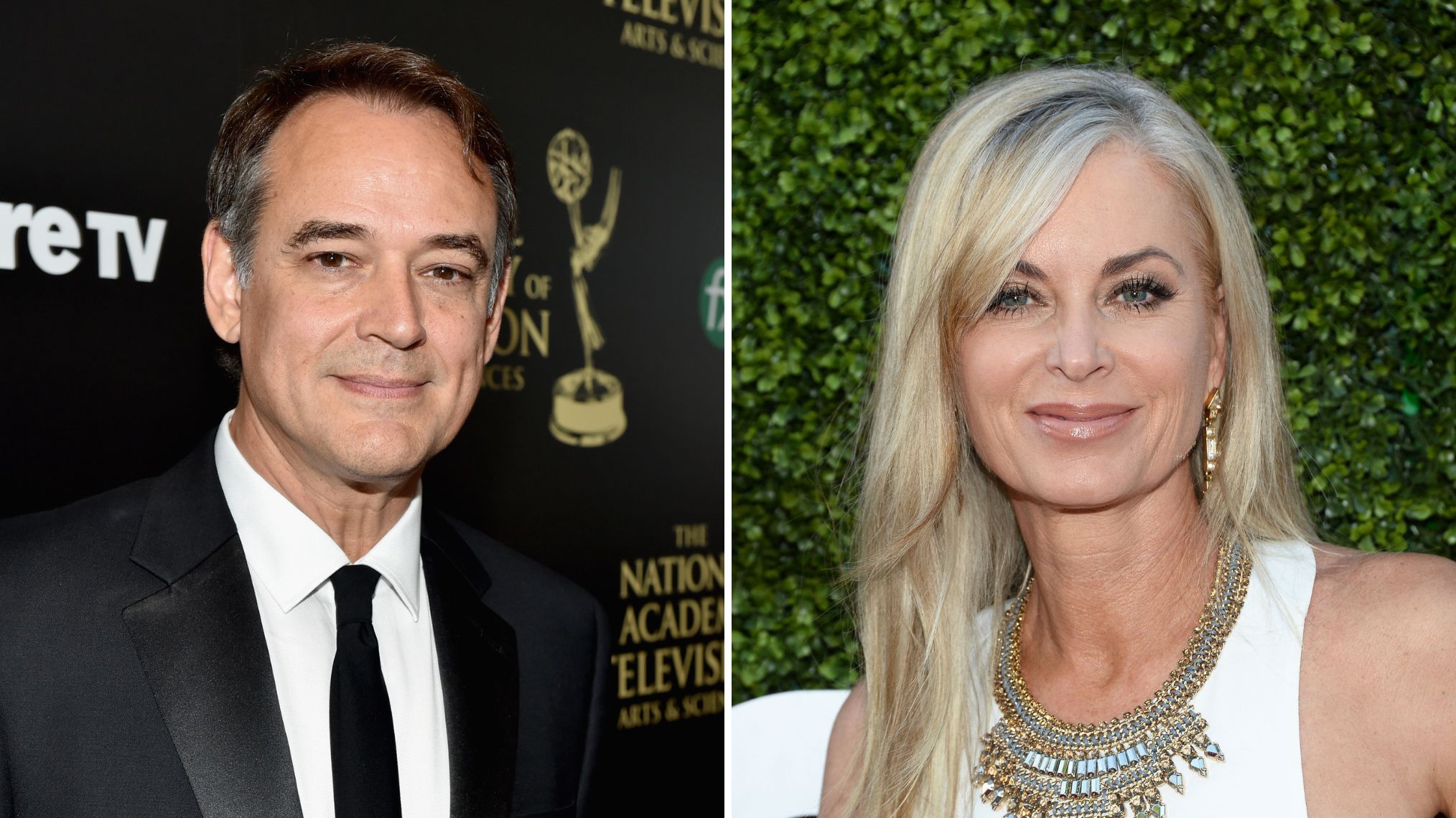 Jon Lindstrom and Eileen Davidson