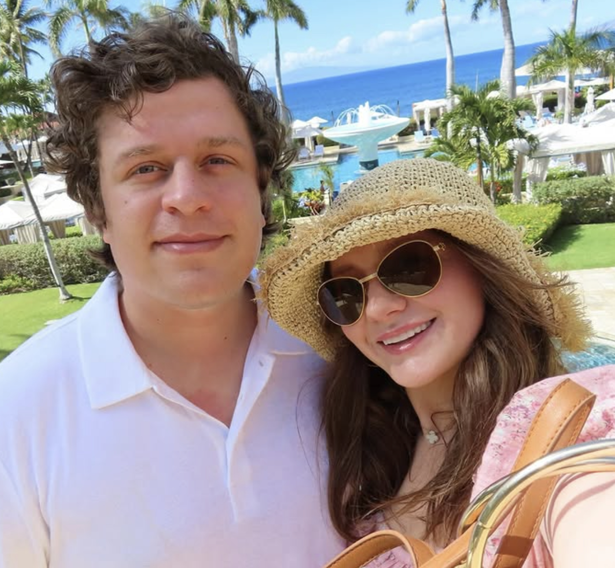 Emma Kenney and Conrad Hilton together