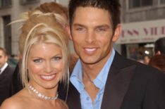 ''Port Charles'' actors Erin Hershey and Brian Presley arrive on May 17, 2002 for the 29th Annual Daytime Emmy Awards at Madison Square Gardens'' Theater in New York City.