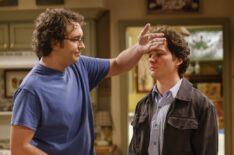 Dougie Baldwin and Montana Jordan in 'Georgie & Mandy's First Marriage'